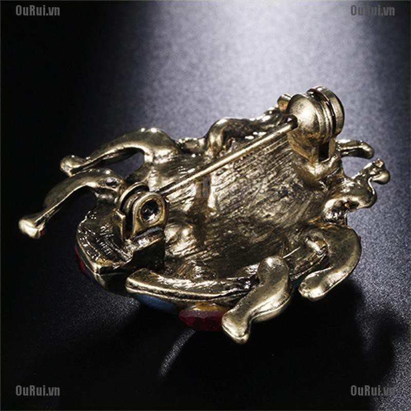 Ghim Cài Áo Hình Chú Rùa Sang Trọng