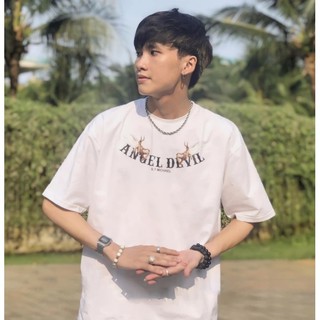 Áo thun Unisex 20We Basic Tee phông trơn nam nữ RP_01 tay lỡ oversize form rộng 4 màu