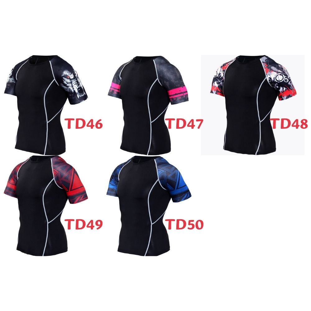 Áo thun thể thao nam tay ngắn nhanh khô chất lượng