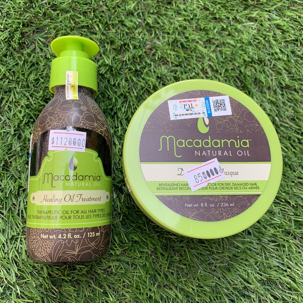 Kem hấp tóc Macadamia Deep Repair Masque 236ml