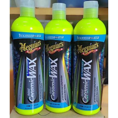 ♥ Tặng ngay KHĂN & MÚT PHỦ - Meguiar's Ceramic Wax Liquid Dạng Kem