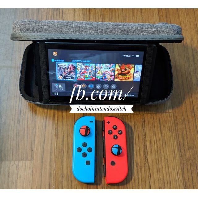 Bao Đựng Máy Nintendo Switch (20 Băng, Ngăn Khóa Kéo)