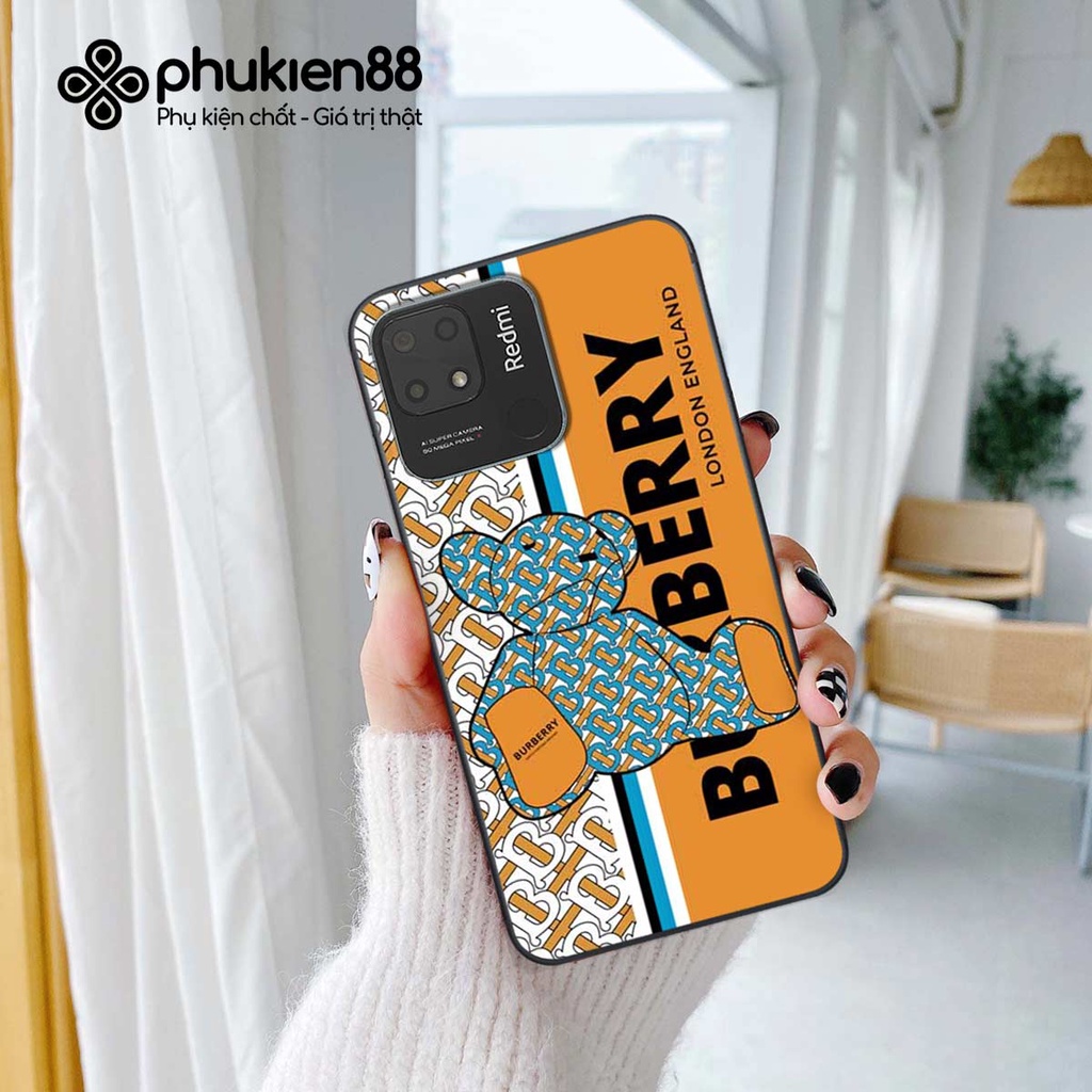 Ốp lưng điện thoại Xiaomi Redmi 10C fendy, búp bơ rì, kaws thời trang, vỏ ốp thời trang rẻ đẹp