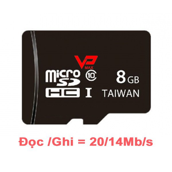 Thẻ nhớ Micro SD 8Gb class 10 tốc độ siêu cao | BigBuy360 - bigbuy360.vn