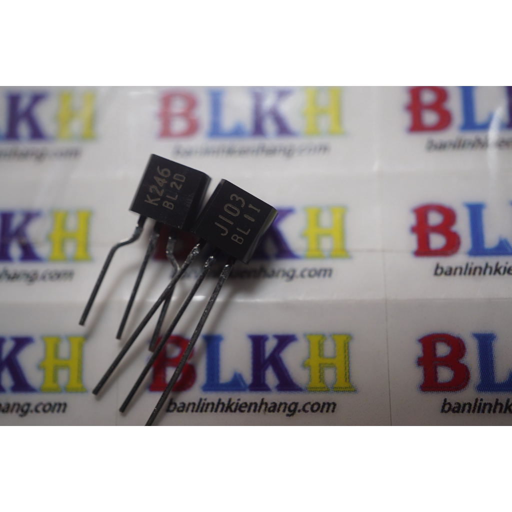 Cặp IC audio 2SK246 K246 2SJ103 J103 TO-92 chính hãng Toshiba