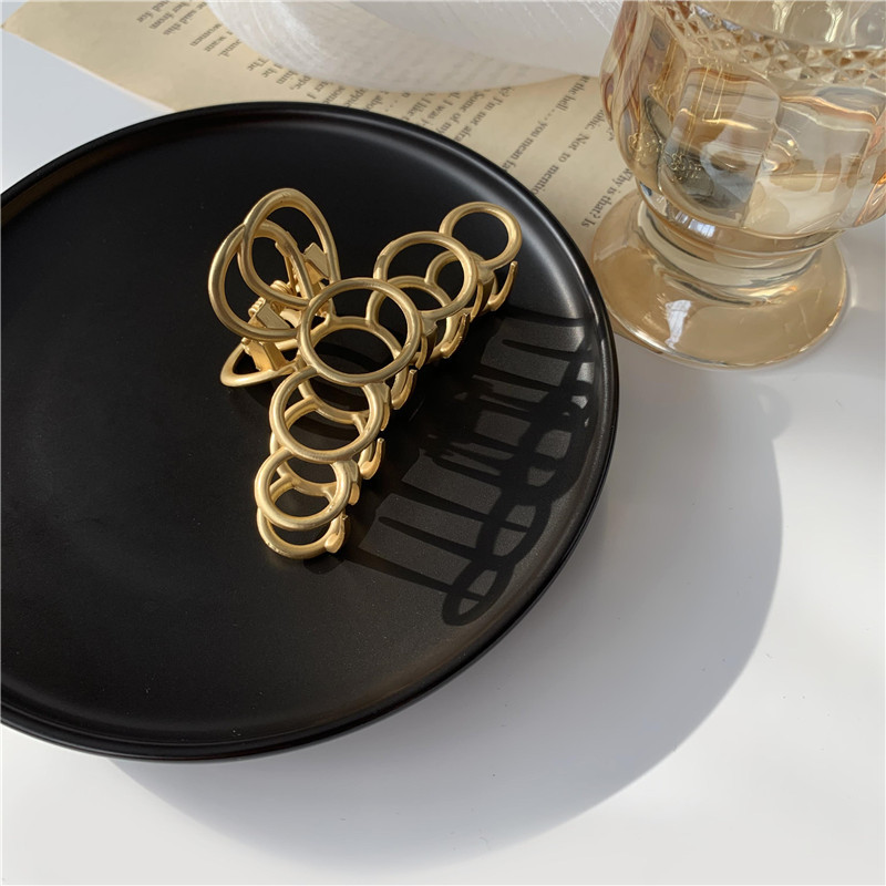 Kẹp tóc kim loại phong cách Hàn Quốc dành cho nữ