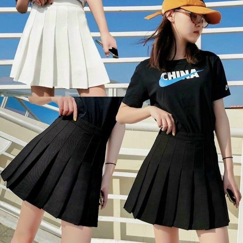 Chân váy tennis ngắn xếp ly thời trang nữ hàng  cao cấp