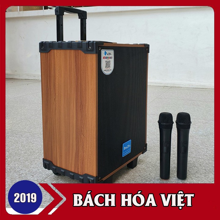 Loa Bluetooth karaoke Azpro AZ8 Bas20 - hát hay - Tặng kèm mích hát -Loa không day