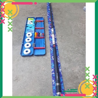Combo cần gw 5h kèm phụ kiện đầy đủ về chỉ việc câu