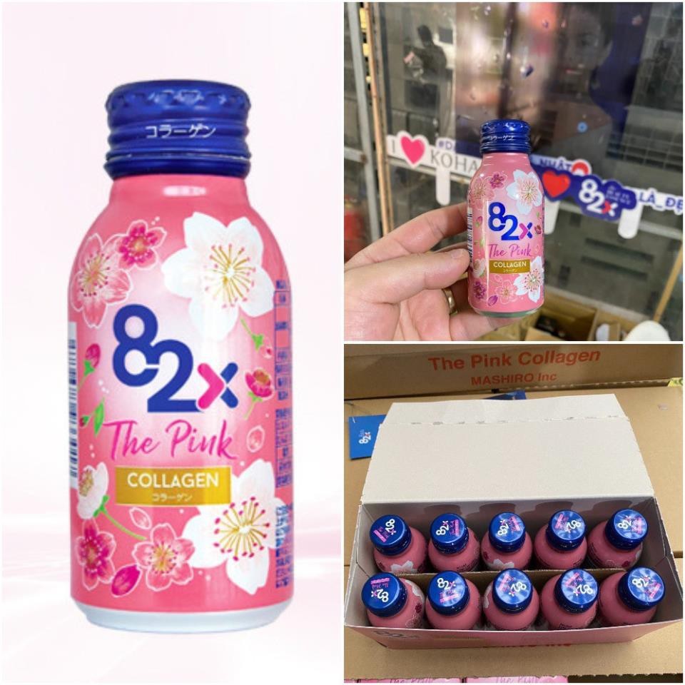 [Mã 77FMCGSALE giảm 8% đơn 500K] [Chính Hãng] nước uống Collagen 82X THE PINK COLLAGEN nhật bản | BigBuy360 - bigbuy360.vn