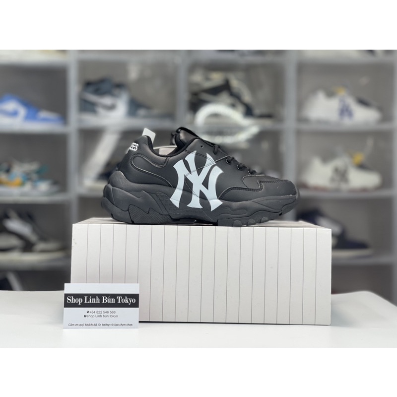 Giày Sneaker  MLP NY full đen Cao cấp kèm phụ kiện