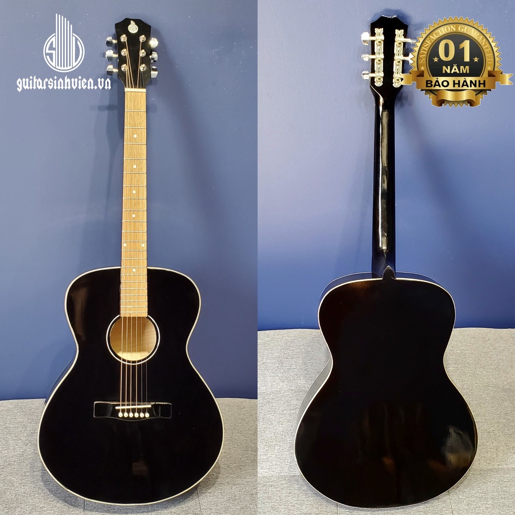 Đàn Guitar Acoustic Dáng OM Tập Chơi Chất Lượng SVA1OM - Guitar Tay Trái Và Tay Phải - Đàn Guitar Giá Sinh Viên