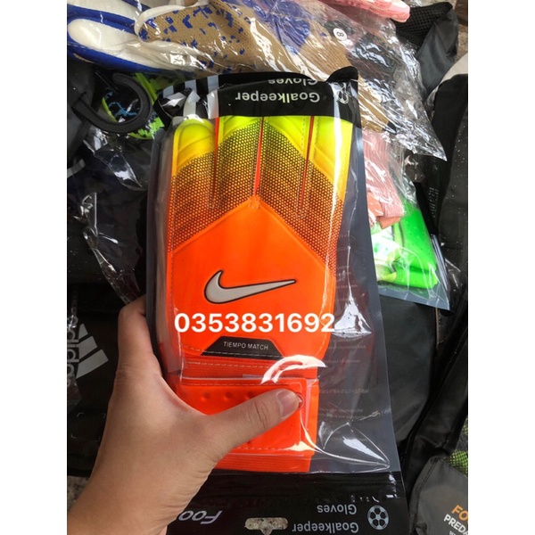 Găng tay thủ môn TRẺ EM (CÓ XƯƠNG) chống chấn thương size 5,6,7
