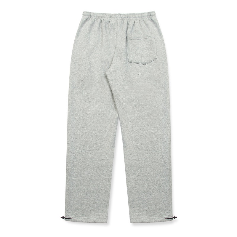 QUẦN DÀI NỈ NAM NỮ UNISEX ỐNG SUÔNG CẠP CHUN MÀU GREY LOGO FUNKY