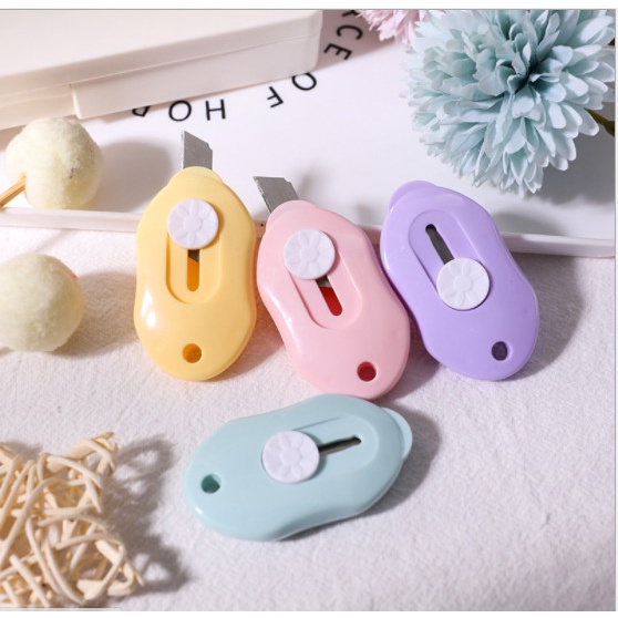 Dạo rọc giấy mini đồ dùng văn phòng phẩm dễ thương - giao màu ngẫu nhiên BAG U DAO113