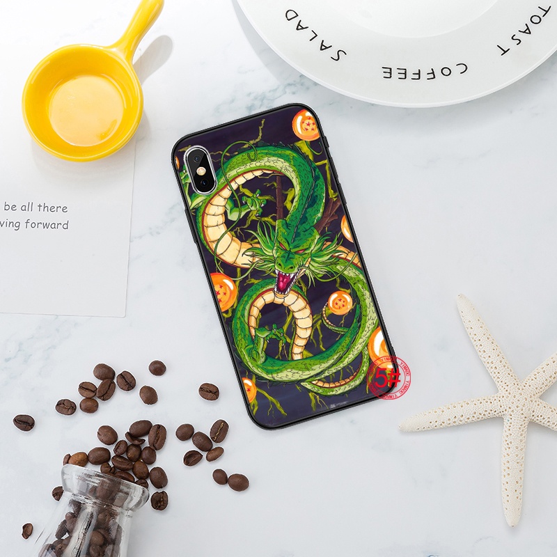 Ốp điện thoại tpu mẫu anime Bảy viên ngọc rồng 53N cho iPhone 6 6S 7 8 Plus X XS XR 11 Pro Max