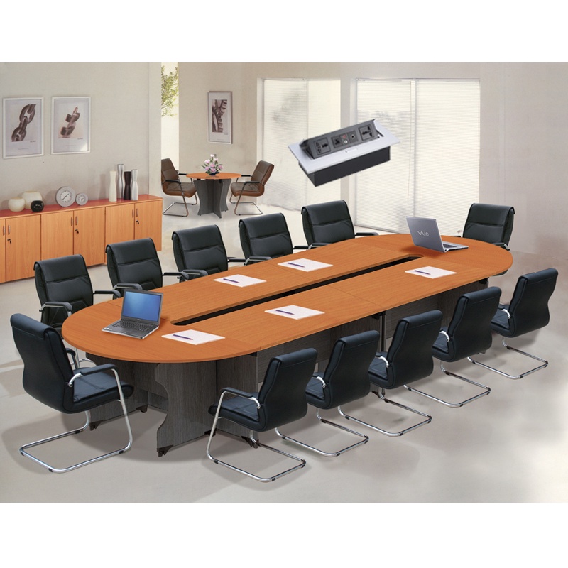 Ổ cắm âm bàn STS-212SE Màu bạc Chính hãng Sinoamigo