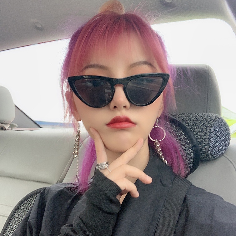 Kính Mát Mắt Mèo Phong Cách Retro Thời Trang Cho Nữ