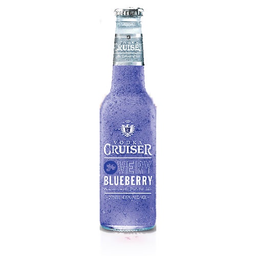 Nước trái cây lên men Vodka Cuiser Blueberry lốc 6 chai 330ml