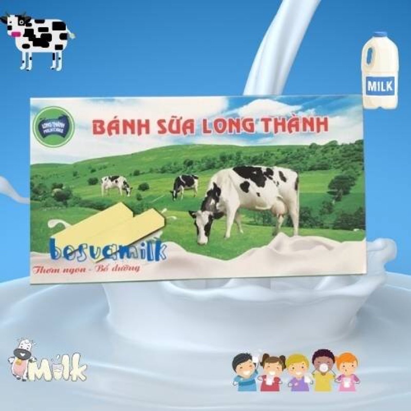 Bánh sữa bò Long thành Milkcake