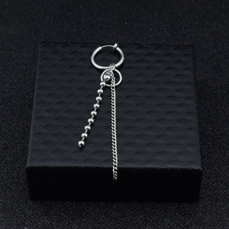 Khuyên tai nam - khuyên nam BTS - bông tai Unisex titan không gỉ