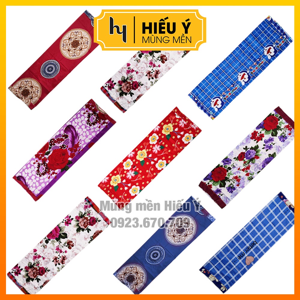 [XẢ LỖ] Vỏ gối ôm cotton 35x100cm dây rút 2 đầu - HÌNH THẬT | Mùng mền Hiếu Ý