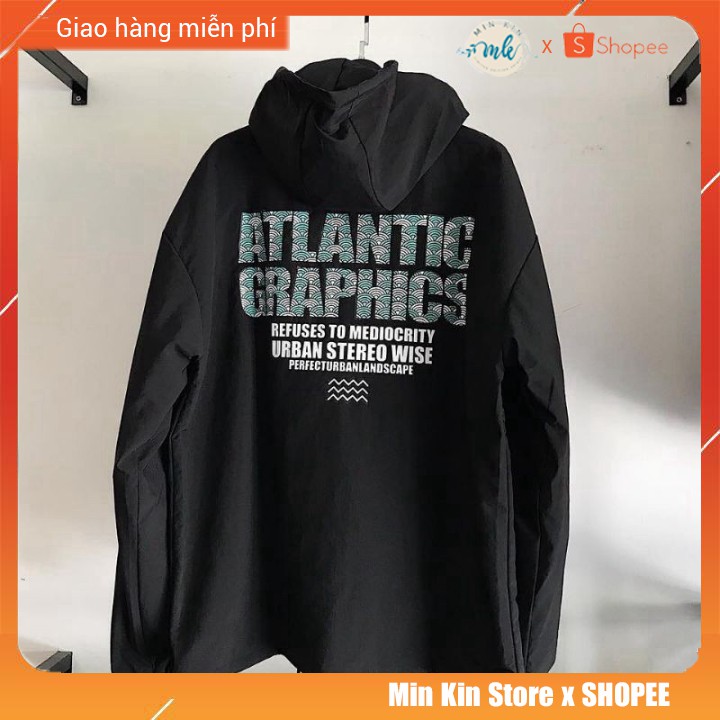 Áo Khoác dù RAP ALANTICS GRAPHICS unisex (Ảnh/Video thật)