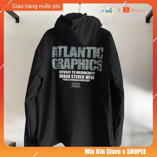 Áo khoác dù rap alantics graphics unisex