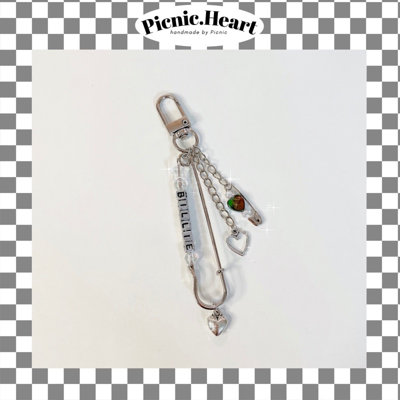 Móc khoá tên kim YOUR NAME