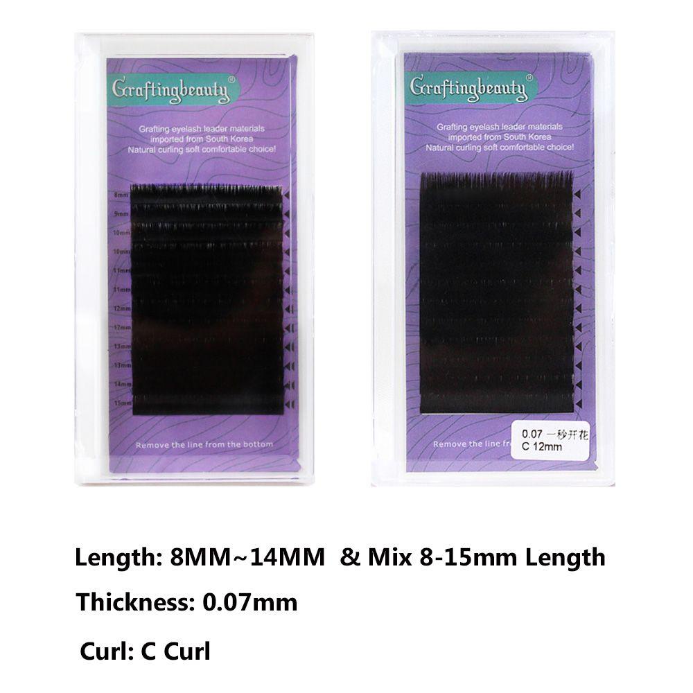 Lông Mi Giả Mi Dày 0.07mm Mềm Mại Tự Tạo Hiệu Ứng Hình Quạt Độc Đáo