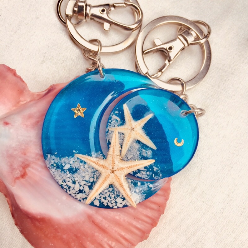 Móc Khóa cặp đôi  handmade keychain Lilande