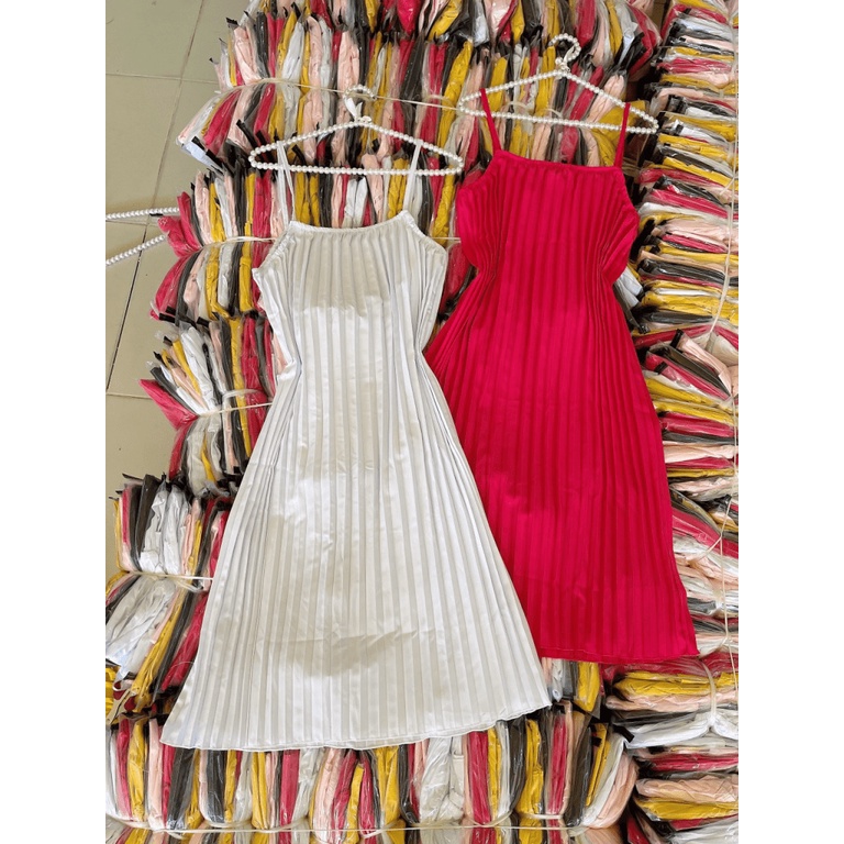 (Free Ship) ĐẦM SUÔNG 2 DÂY DẬP LY BÁNH BÈO ĐI BIỂN CỰC HOT MM7 HHp Fashion