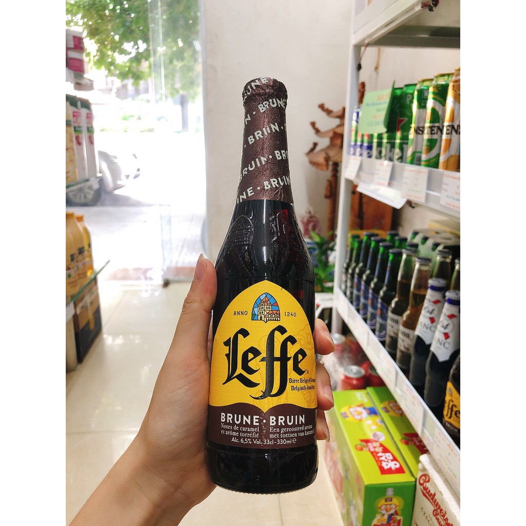 Bia lon leffe - Bỉ - dung tích 500ml, 330ml