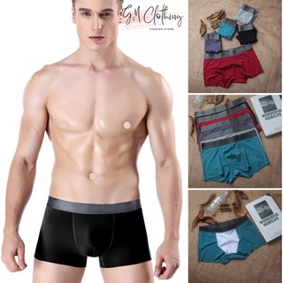 Quần lót nam boxer vải lụa sữa cao cấp