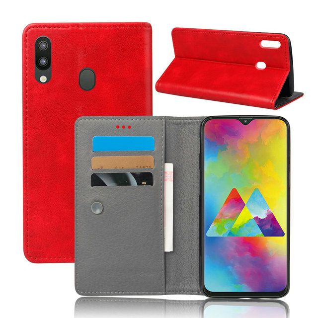 Bao da kiêm ví đựng thẻ đựng tiền tiện lợi Samsung Galaxy M20 | BigBuy360 - bigbuy360.vn