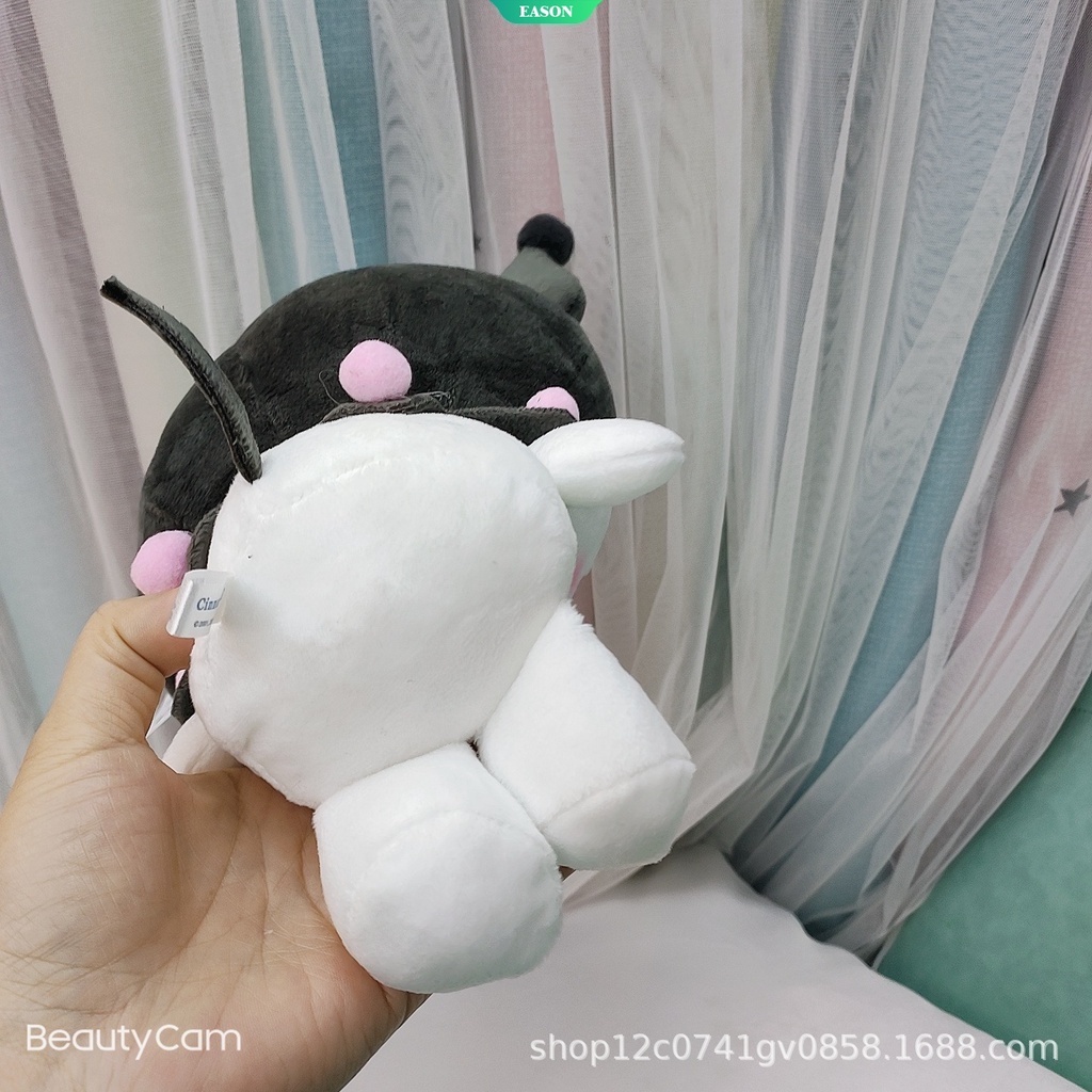 SANRIO Búp Bê Nhồi Bông Mềm Hình Nhân Vật Hoạt Hình Kuromi Đáng Yêu 8 Inch