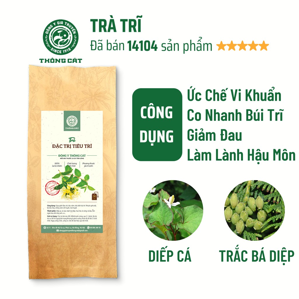 Trĩ Đông y gia truyền Thông Cát (Since1918)- Làn gió mới cho người bệnh trĩ, giảm co búi trĩ trong vòng 1 tháng | BigBuy360 - bigbuy360.vn