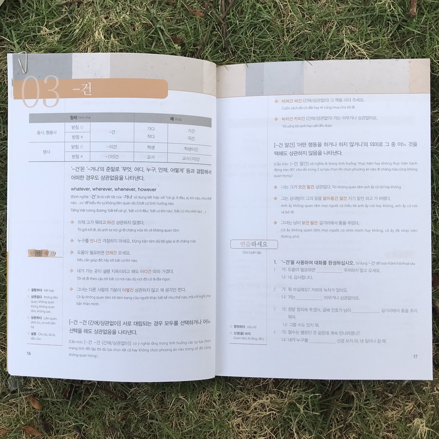 Sách - Làm Chủ Ngữ Pháp Tiếng Hàn Cao Cấp (My Korean Grammar 3)