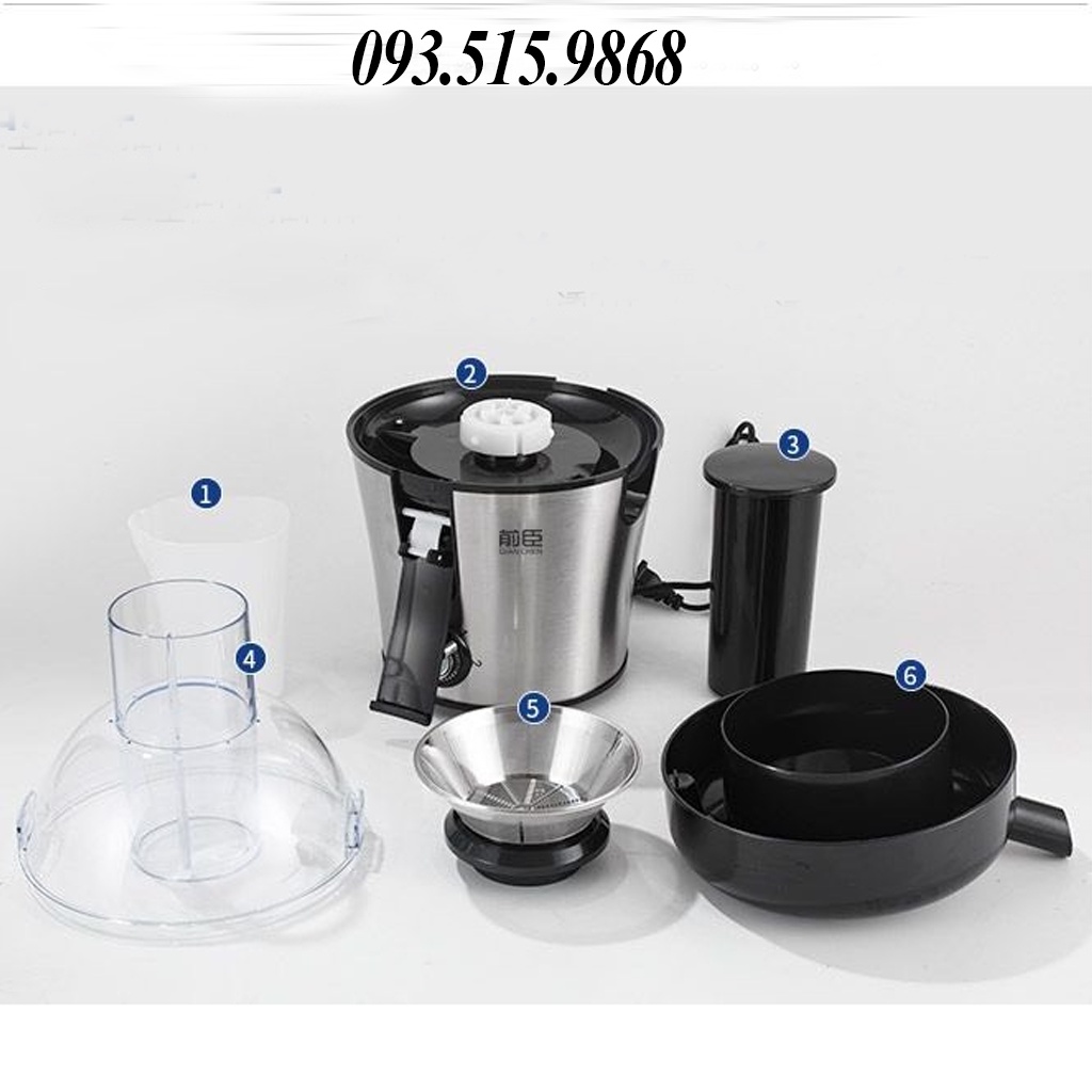 Máy ép hoa quả kinh doanh - máy ép trái cây công suất lớn ép nhanh hoa quả bảo hành 12 tháng