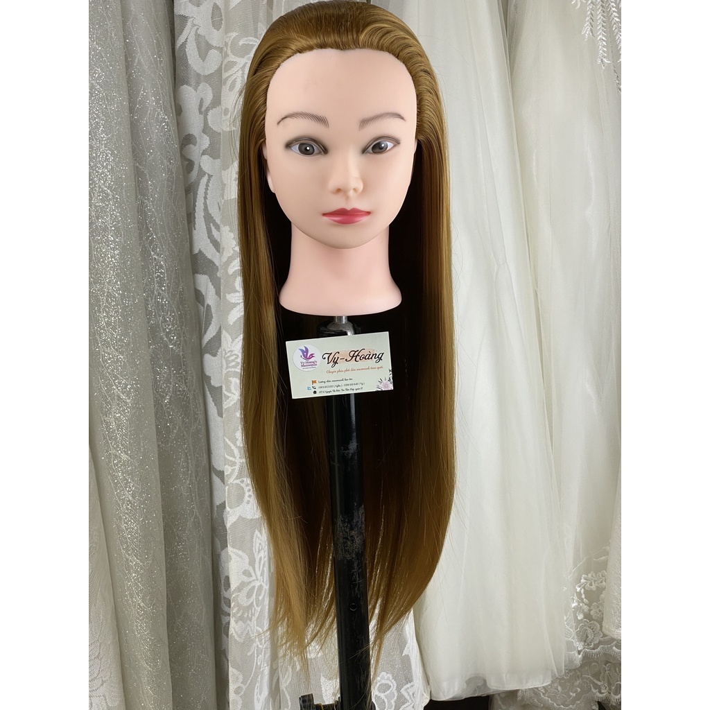 Đầu manocanh tóc nữ