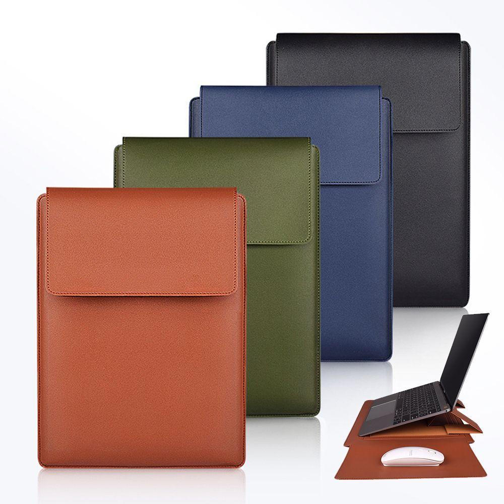 Túi Da PU Đựng Laptop Nhiều Màu Sắc Cho Xiaomi Dell Lenovo Huawei 11 13 15