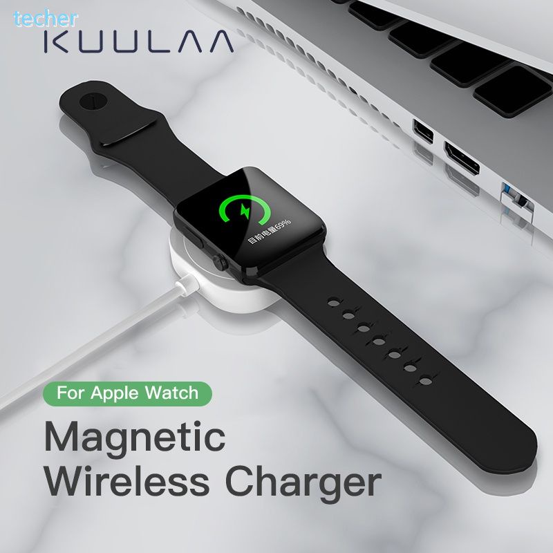 KUULAA Sạc Không Dây Đối Với Apple Đồng Hồ Sạc Dock Sạc Cho IPhone Thông Minh Của Apple Xem Loạt 5 4 3 2 Nhanh Chóng sạc *