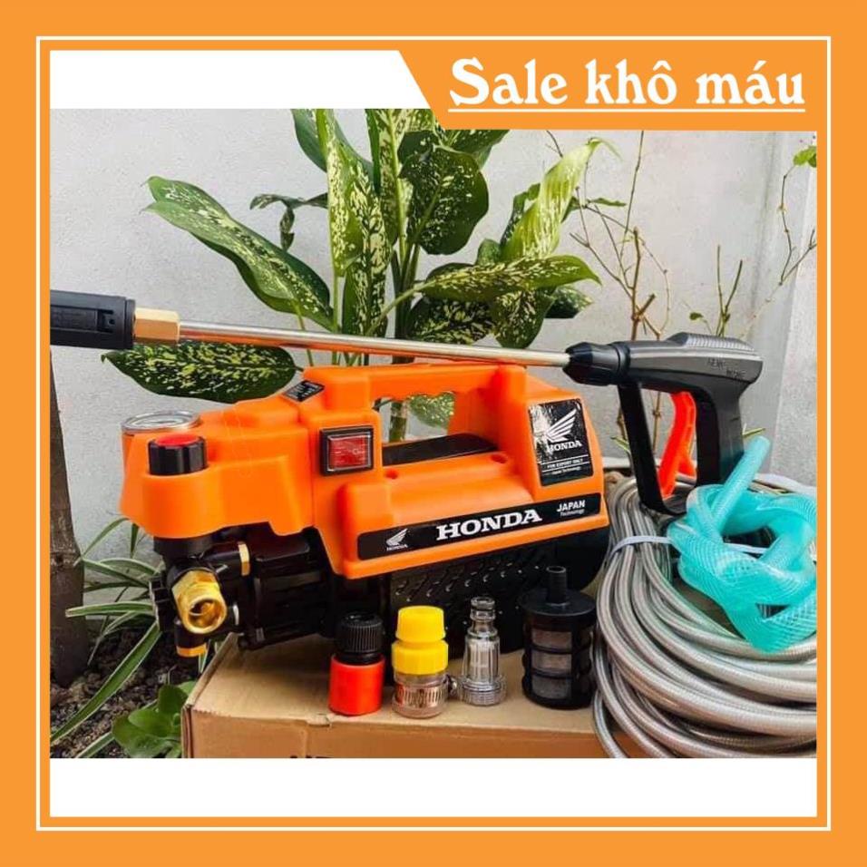 Máy rửa xe HONDA 3500w Loại Có Chỉnh Áp, Model 2021.Đảm bảo 100% lõi đồng