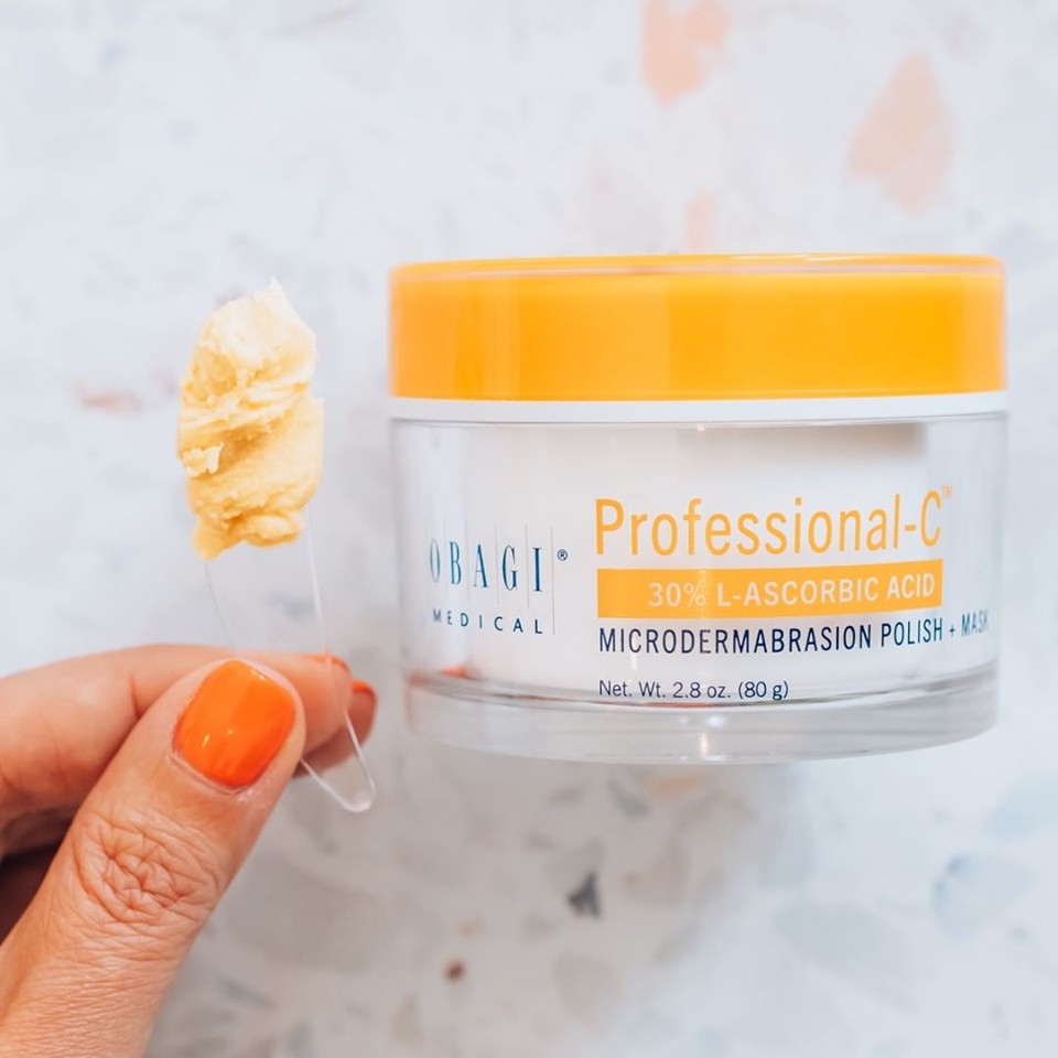 [Mã COSOBAGIT3 -8% đơn 250K] Mặt nạ Obagi Professional-C Microdermabrasion Polish + Mask 80g