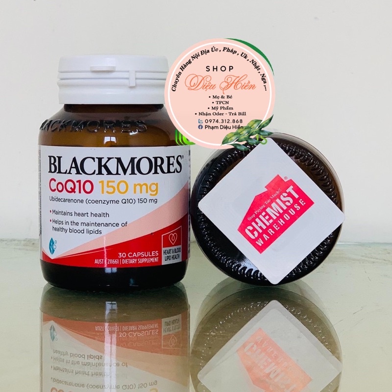 Bổ tim CoQ10 150mg Blackmores Của Úc