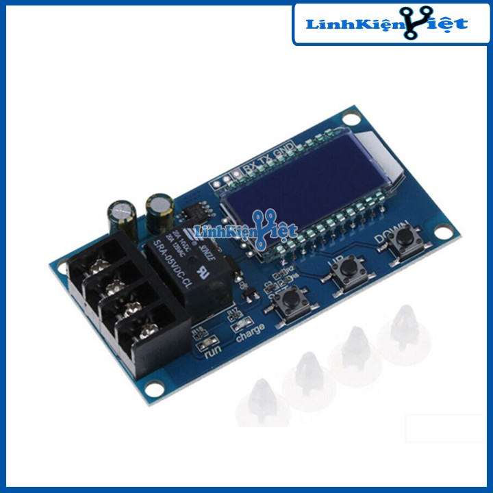 Mạch Sạc Acquy Tự Ngắt Bảo Vệ Quá Tải Hẹn Giờ Sạc XY-L10A 6VDC-60VDC 10A