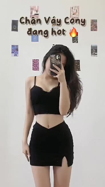 Chân váy cony xẻ đùi ôm body | BigBuy360 - bigbuy360.vn