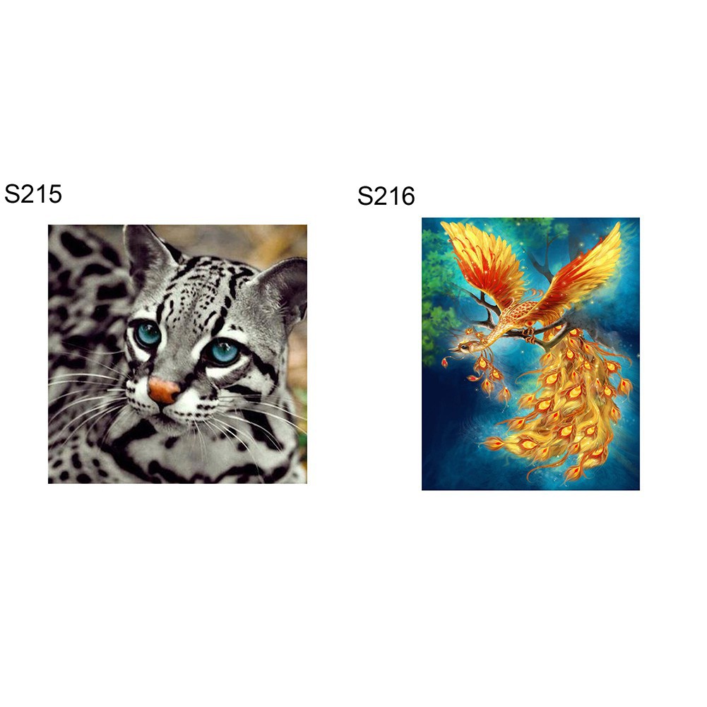 Tranh Đính Đá Hình Động Vật Đáng Yêu Tự Làm