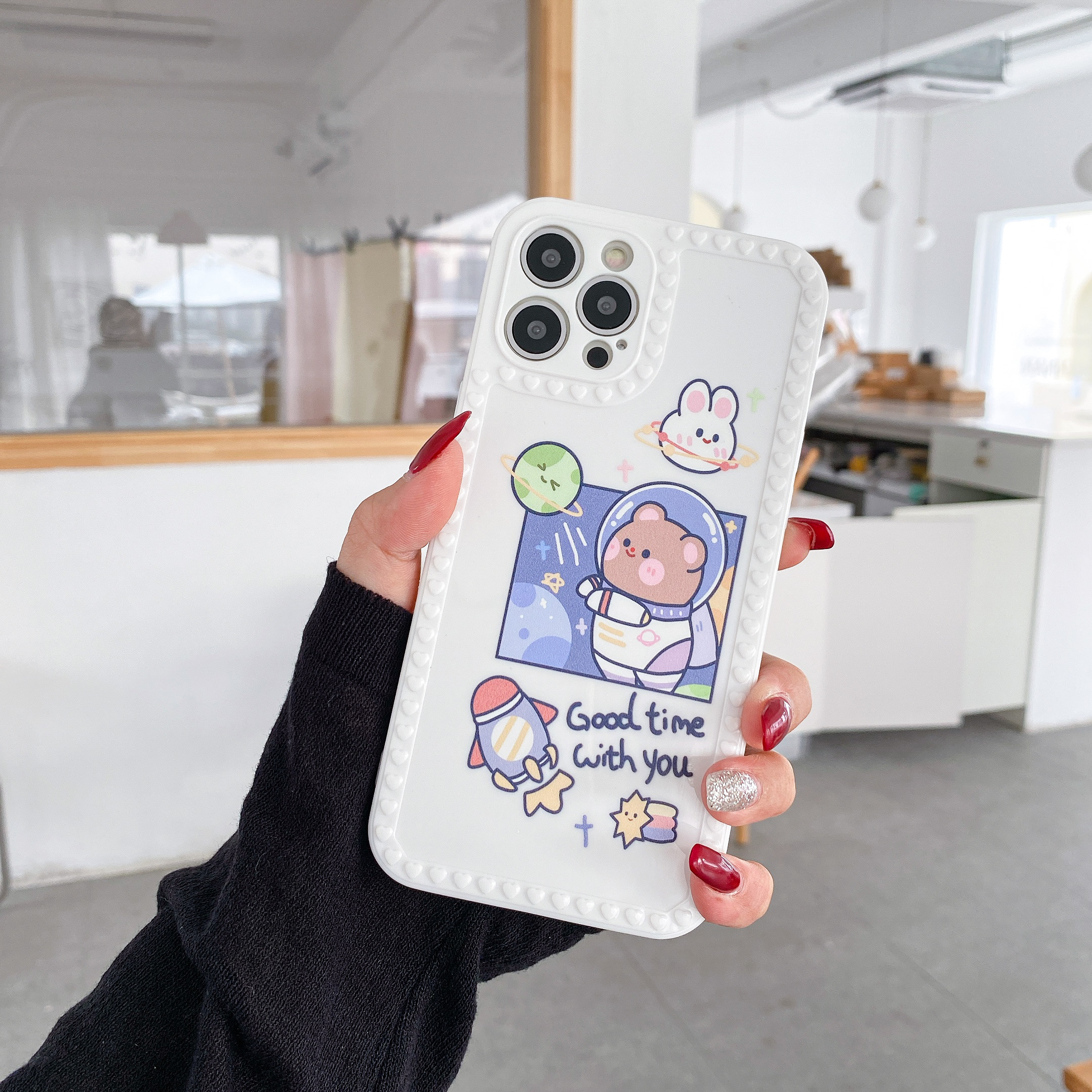 Ốp Điện Thoại TPU Dẻo Hình Gấu / Thỏ Cho Iphone 12 11 Pro Max Xr Xs Max X 6s 7 8 Plus Se 2020 | BigBuy360 - bigbuy360.vn