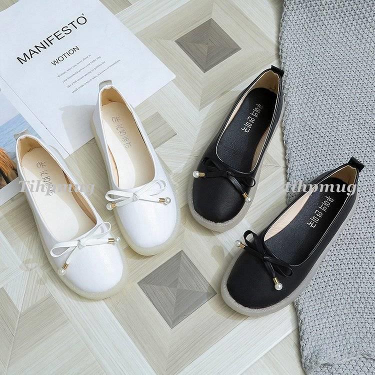 Giày búp bê đế bằng Size lớn 35-43 41 thời trang cho nữ